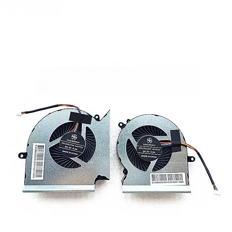 Genuine Laptop CPU GPU Cooling Fans for GL65 GE65 GP65 WE65 9TI 9TJ Leopard MS-16U1 Notebook PC Cooler VGA Fan PAAD06015SL parts