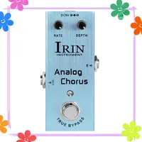 IRIN Analog Chorus Electric Guitarra Effect Pedal Analogue Circuit Chorus Effects True Bypass Pedal AN-08 Guitar Accessories