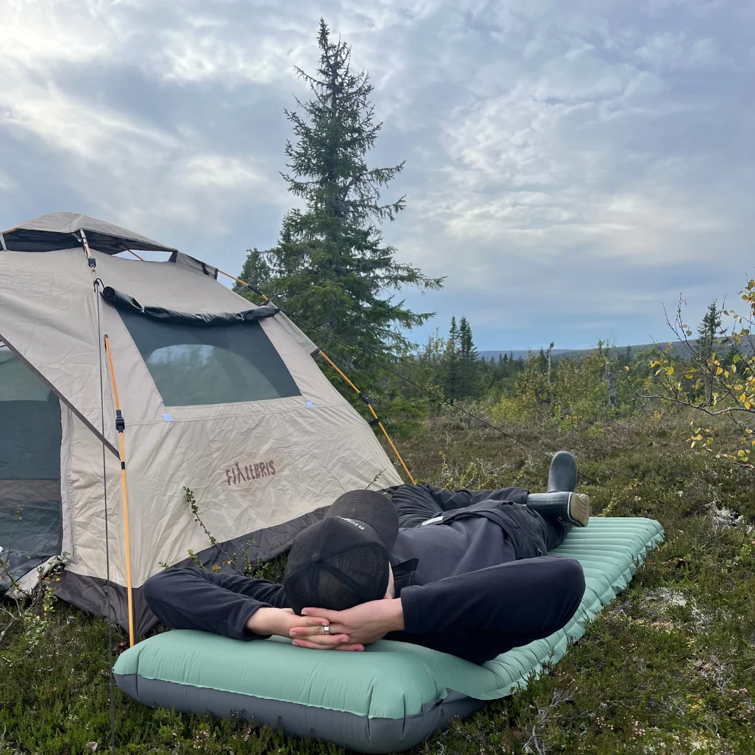 Extra dicke 4-Zoll-Camping-Isomatte, Outdoor-Camping, selbstaufblasende Matten, spleißbare Isomatte zum Wandern, Angeln – Detail 8