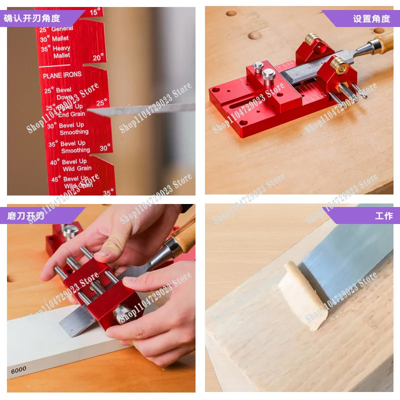 Factory Direct Woodworking Flat Chisel Sharpener Rail Honing System Chisel Sharpener Kit