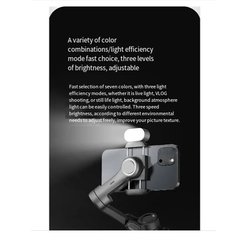 Superior Magnetic RGB Fill Light For A Variety Of 3-Axis Stabilizers