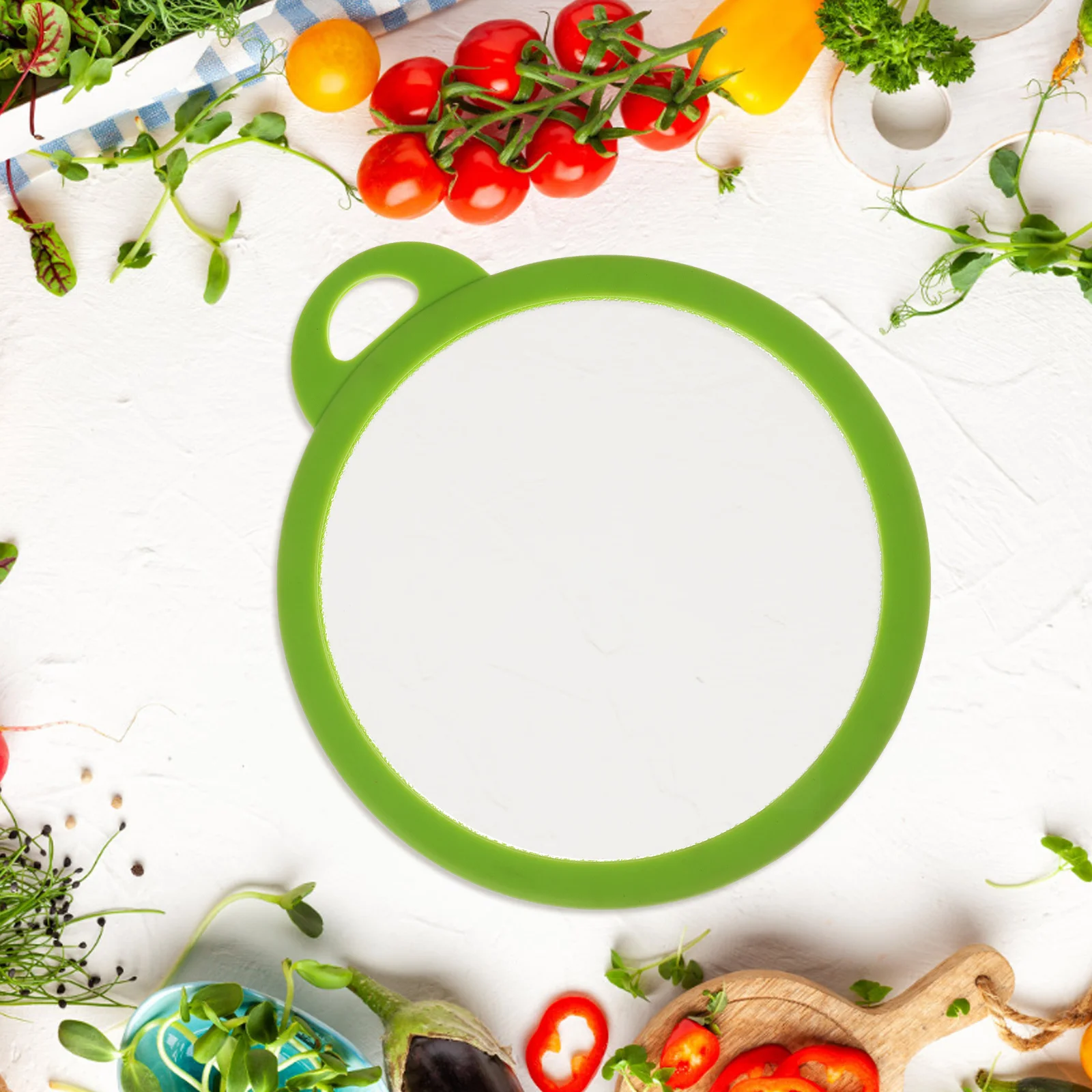 Thickened Glass Cutting Board for Household Kitchen Nonslip Kitchen Counter Chopping Board Fruit Vegetable Preparation