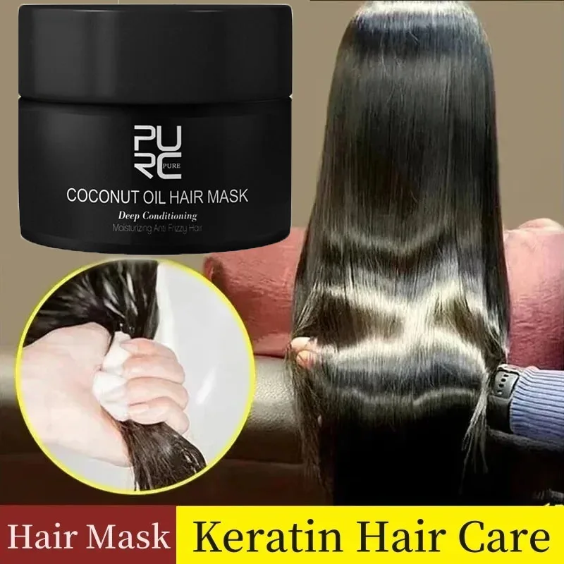 Keratin Magical Hair Mask 5 Seconds Repair Damage Frizzy Split Ends Hair Deep Moisturizing Soft Smooth Shiny Hair Care Products