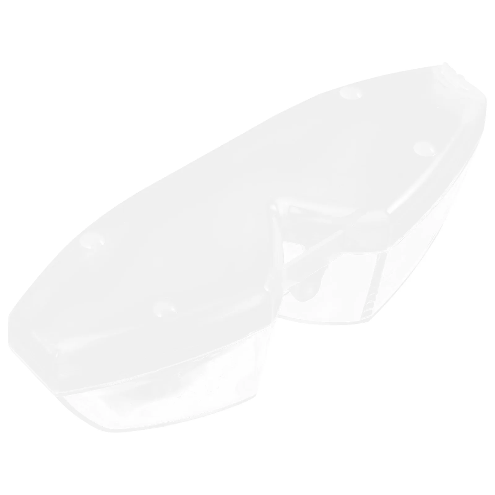 حافظة نظارات السباحة صندوق تخزين بلاستيكي متين شفاف وخفيف الوزن ومحمول لحقيبة السباحة وصناديق نظارات السباحة