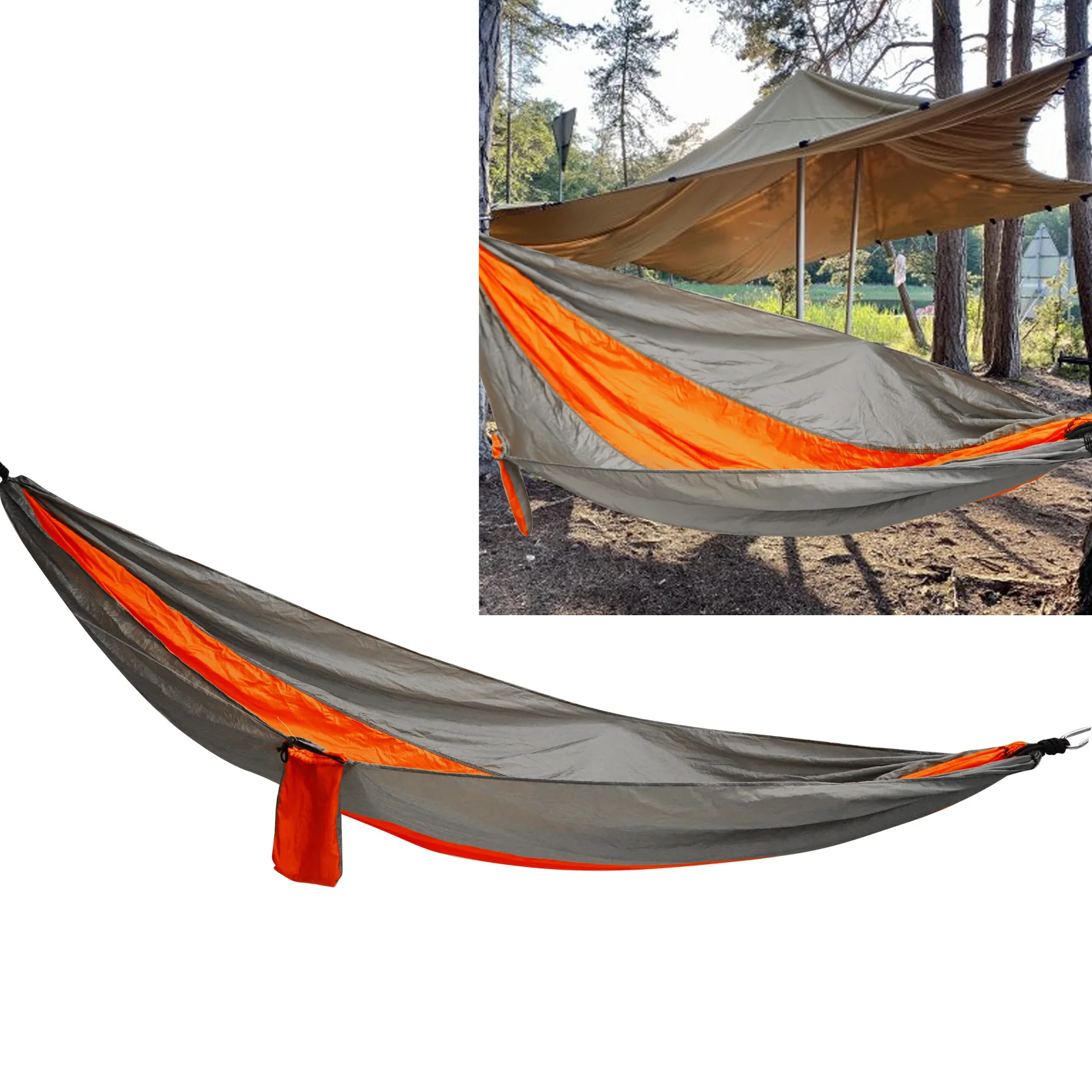 

Hanging Rope Swing Portable Hammock Outdoor Swing Chair with Tie Rope Widened Hanging Swing for Indoor Outdoor Camping