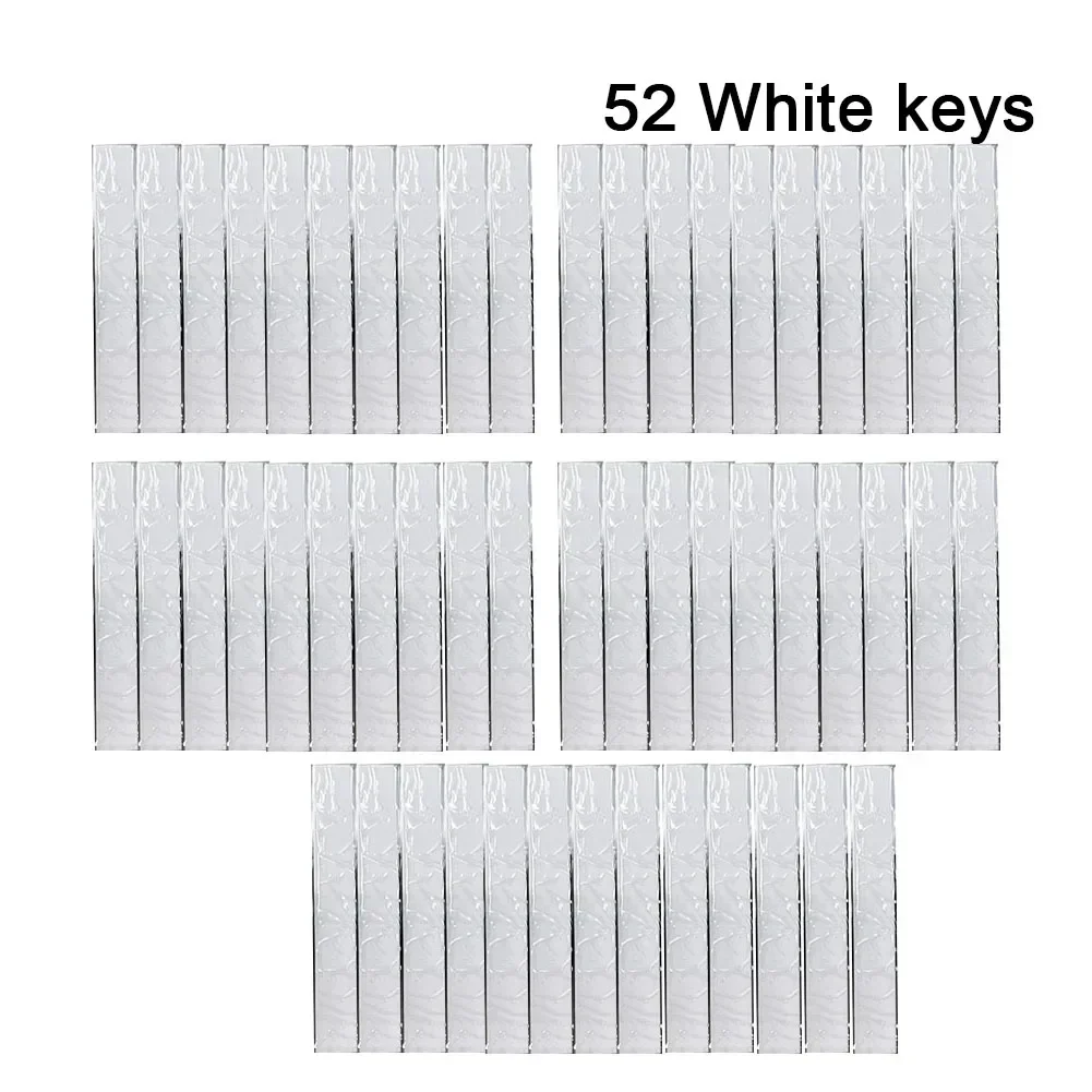 Piano Keytops Piano Keys 36 Piano Keytops 52 Piano Keytops 15*11*5cm 88 Piano Keytops Accessories Easy To Install