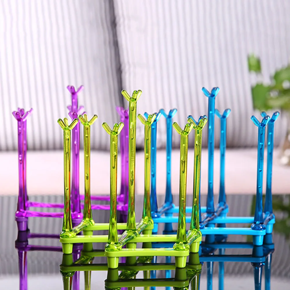 

Folding Drain Cup Holder Rack Food Grade PP Eco Color Simple Design Kitchen Storage Organizer Retractable