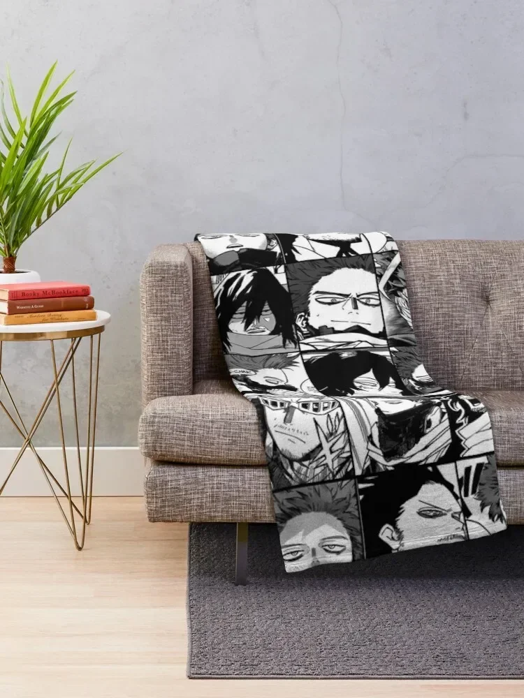 Aiza wa and Shin zo mix manga panels collage Throw Blanket Stuffeds Luxury Thicken Beautifuls Blankets