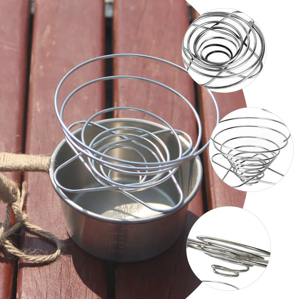 

Stainless Steel Collapsible Coffee Dripper Foldable Reusable Filter for Manual Brewing Camping Travel Coffee Dripper