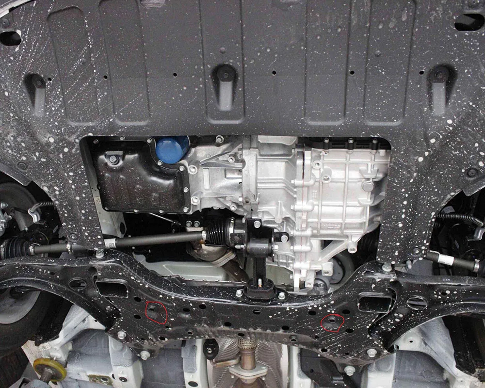 Engine Base Guard Shield Splash Mud Flap Gear Box Under Fender Cover Board Plate Accessories For Hyundai VERNA 2016 1.4L 1.6L