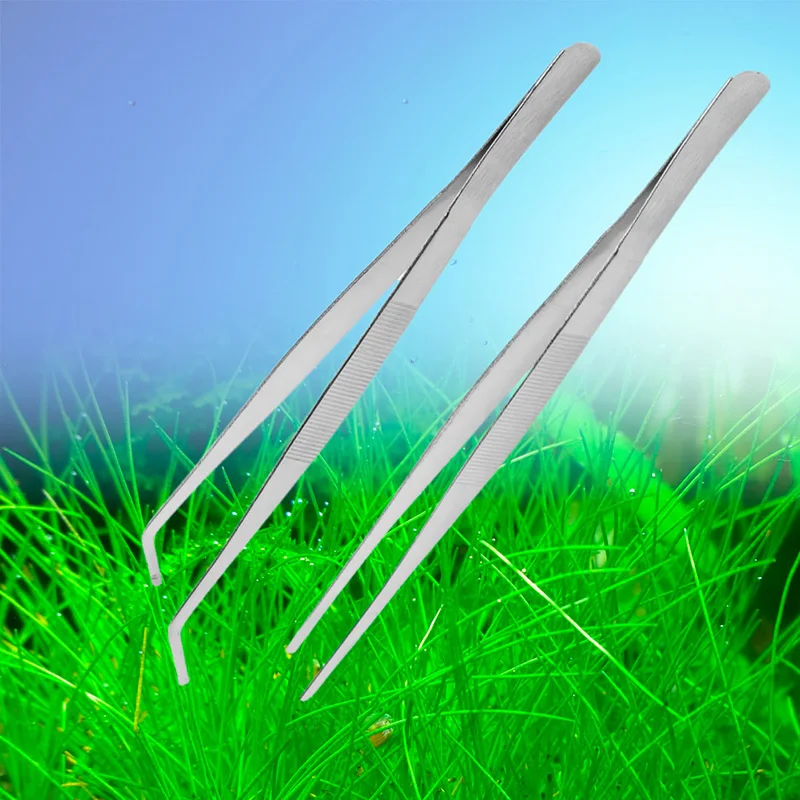 

Aquatic Plant Tweezers Tool for Aquarium for Tank Feeding Tool Stainless Steel 30cm Aquarium Dropshipping