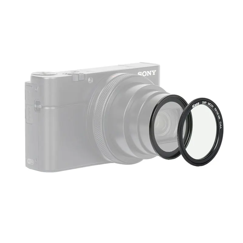 Kase Magnetic Filter with Adapter Ring for Sony RX100 - M1 / M2 / M3 / M4 / M5 / M6 / M7