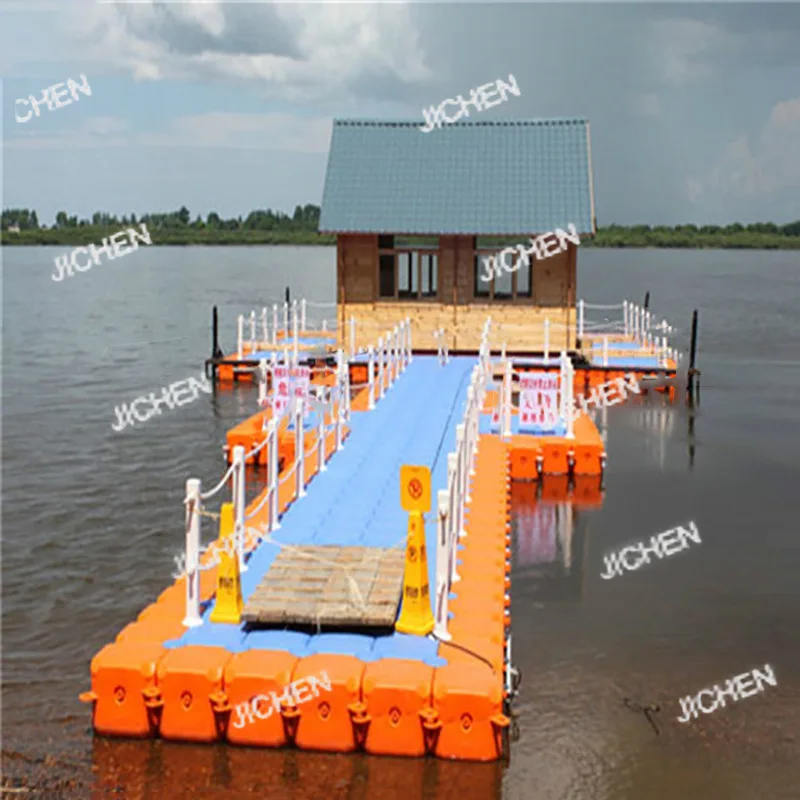 

Dragon Boat Wharf Water Float Yacht Dragon Boat Wharf Plastic Floating Bucket Float Box Motorboat Berth Fishing Platform