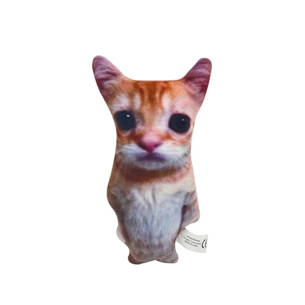 

Pet Toys Cute American Shorthair Cat Doll Comfort PP Cotton Stuffed Lifelike Cats Plush Toy Soft Cat Plush Toy Kids Toys