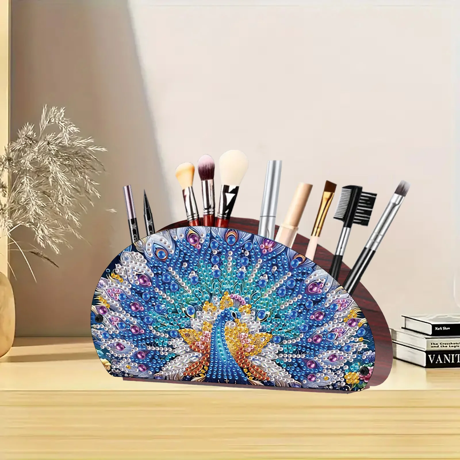 Diamond Painting Kit Organizer Box-Animals and Flowers Pattern DIY Special Shape Diamond Painting Home Decoration Storage Box view 6