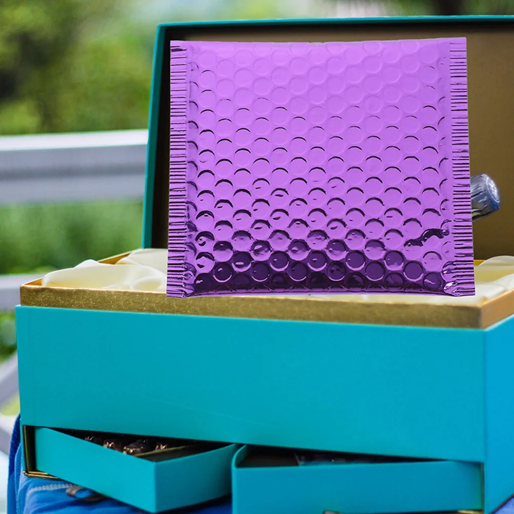 20 قطعة من أكياس البريد المدمجة ذات الفقاعات الملونة، أكياس شحن لاصقة قوية لإحكام الإغلاق للملابس، توريد حزمة الأعمال الصغيرة