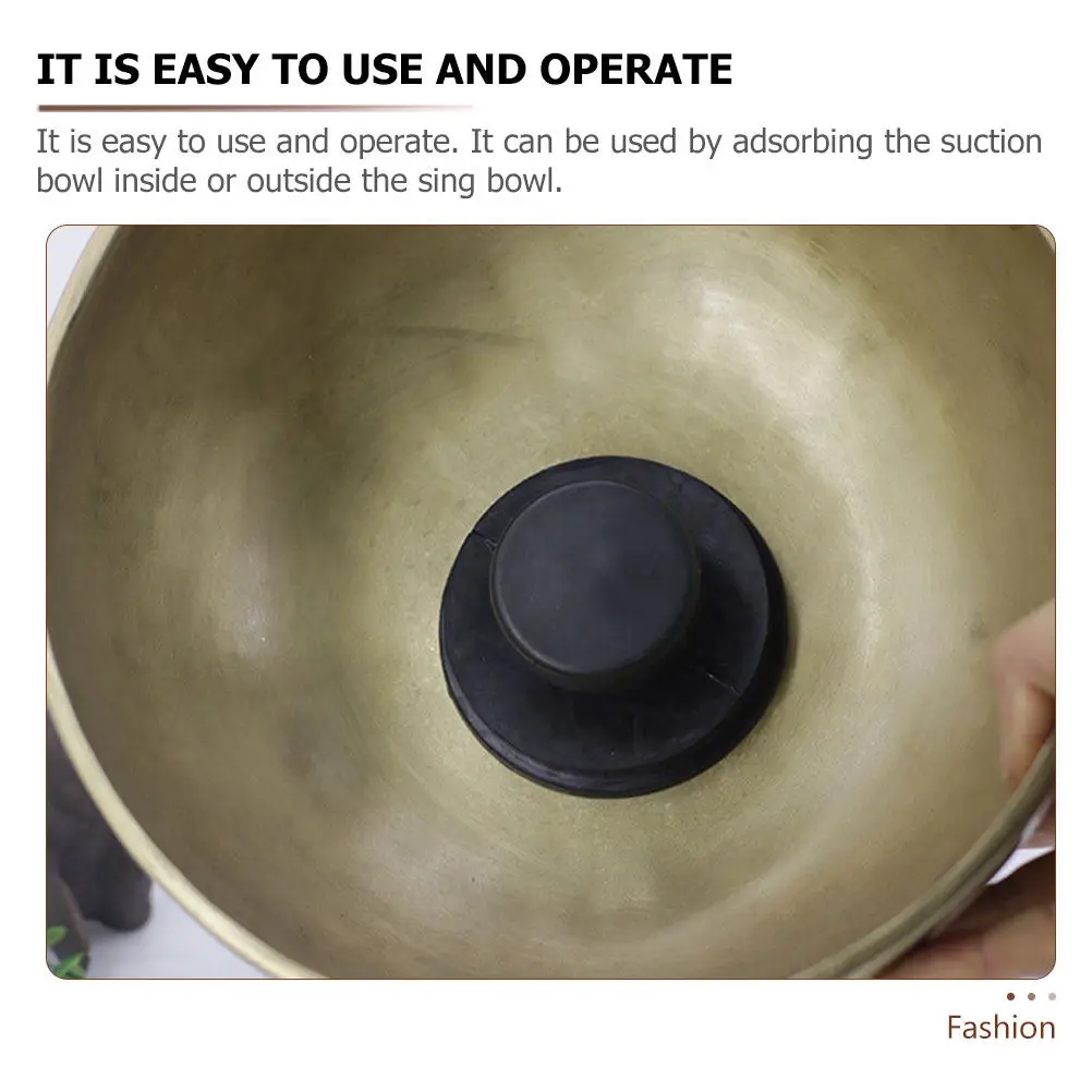 

Набор из 5 гибких резиновых присосок для посуды: износостойкий подъемник для поющих чаш, компактный и портативный инструмент для подъема посуды