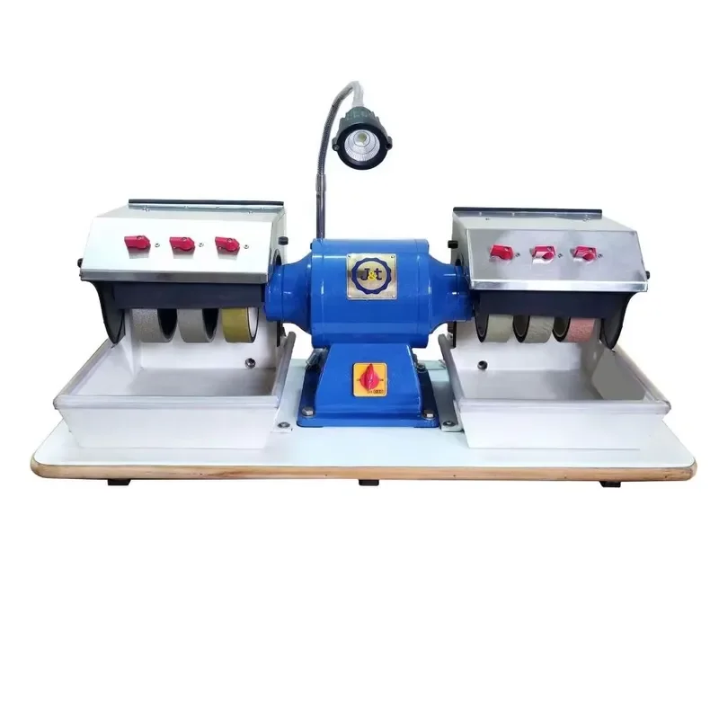 for New Jewels Tools JTLECM001 Stainless Steel 6 Inch Gem Grinder 1800 rpm Motor 220/110 Volt Cast Aluminum