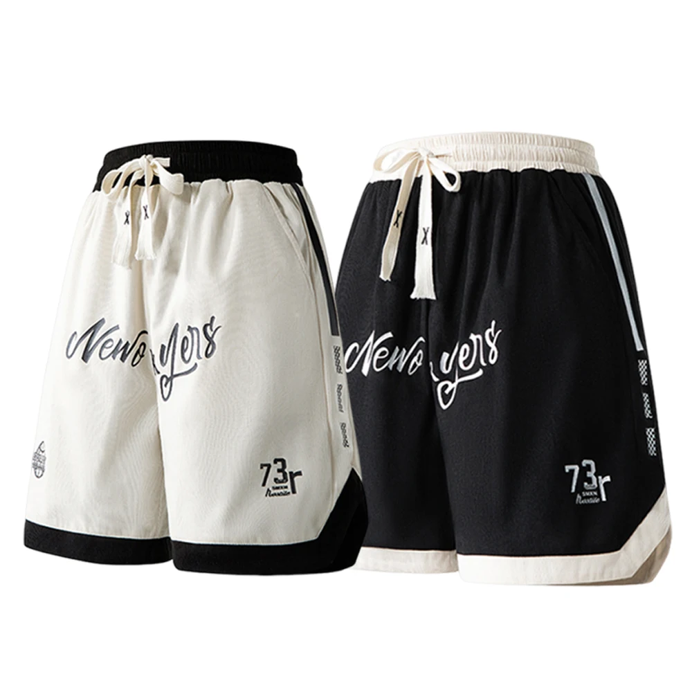 

Summer American loose basketball trousers shorts men and women outdoor sportswear daily casual quick-dry shorts Trendy brand