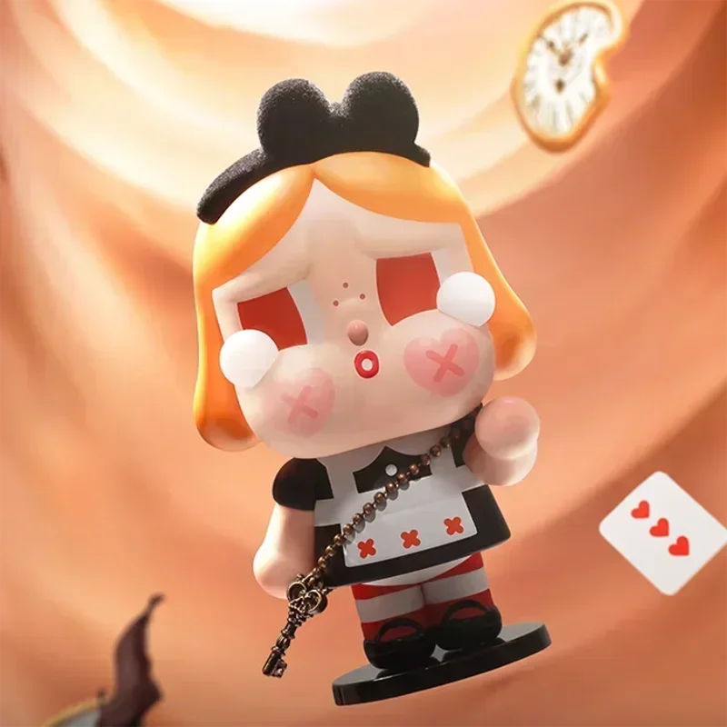 POP MART CRYBABY Crying Again Series Blind Box Surprise Mystery Action Figure Schattig model speelgoed Verjaardagscadeau