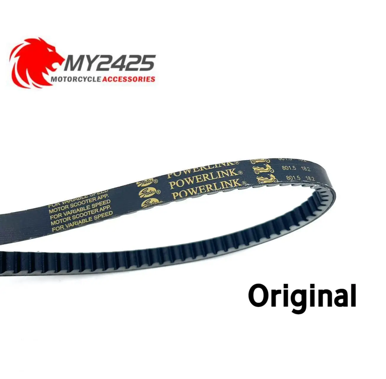 

Original CVT Drive Belt 801.5 18.2 30 For LONCIN LX200 125cc 150cc Engine drive belt Moped Go Kart ATV Quad 4 Wheeler CVT175