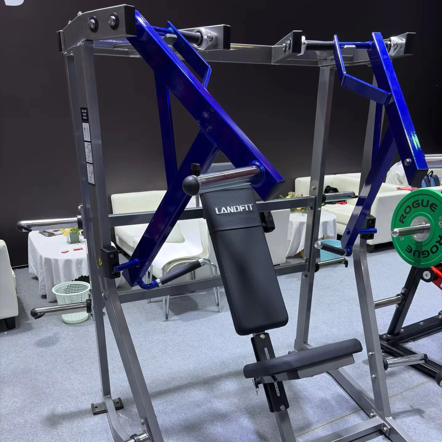 

Commercial Gym Equipment Lateral Decline Chest Press Machine Plate Loaded Machine for Bodybuilding