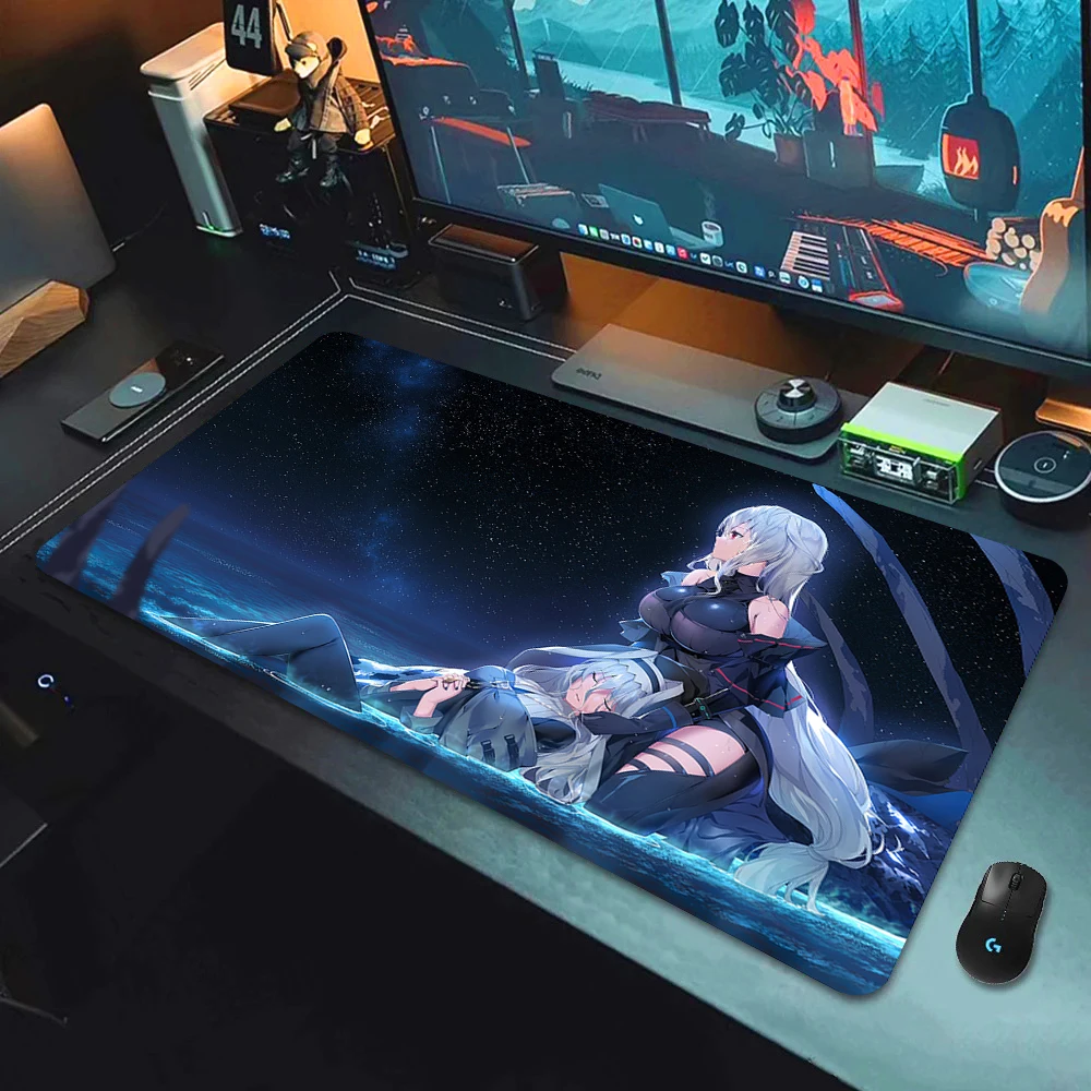 Anime Arknights Hot selling Mouse Pad Anime Girl Non-Slip E-Sports Mouse Mat Premium Mousepad Keyboard Mats Many people like it