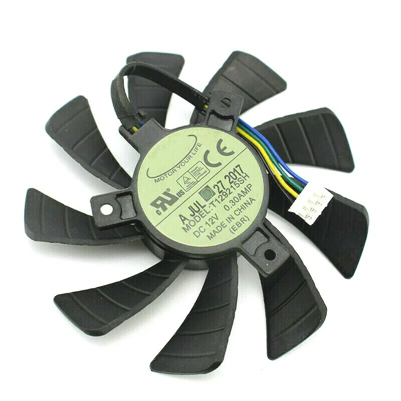 85MM T129215SH 4PIN Cooler Cooling Fan for Zotac GeForce GTX 1060 3GB itx mini