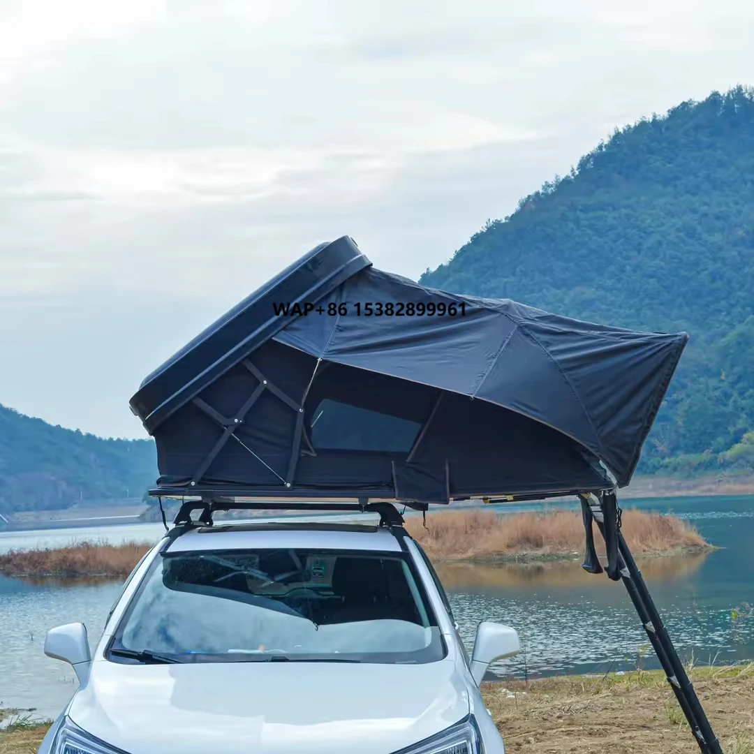 Waterproof Cold-Proof Full-Automatic Roof Tent for  Oxford Fabric for Outdoor Camping Travel Car-Free Construction