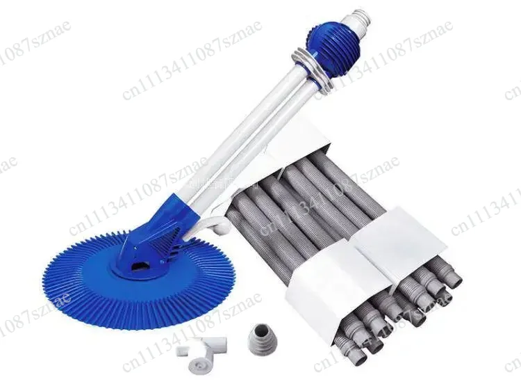 Professional Pool Bottom Suction Automatic Cleaner Kit, Vacuum Cleaning Tools with Suction Head for Effective Debris Removal