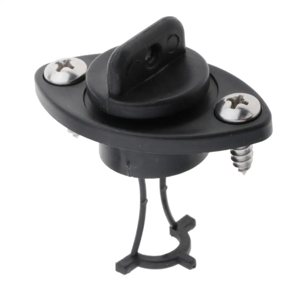 

Dinghy Plug Mount Screw Hull Drain Plug Accessories for Kayak Boat Canoe Water Control