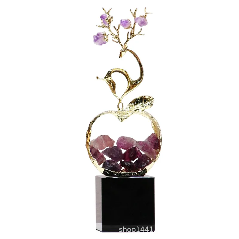 LH Modern Simple Light Luxury Apple Ornament Living Room Bookcase Entrance Ornament Gift