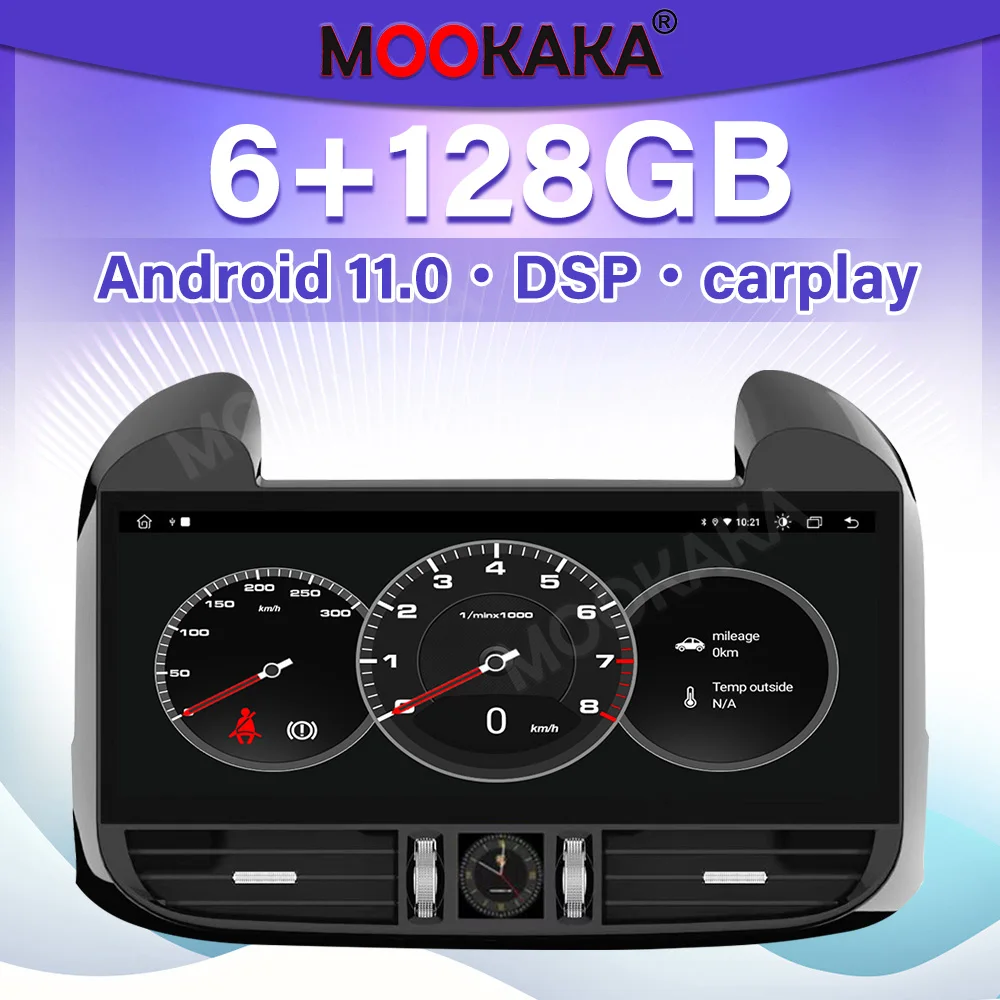 

Android 11 Carplay 6+128GB For Porsche Cayenne 2010-2018 Car Stereo Radio Multimedia Player GPS Navigation Auto Audio Head Unit