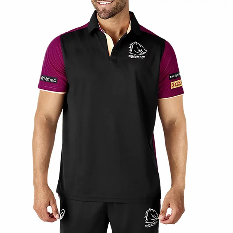 2024 Brisbane Broncos do domu/na wyjeździe/ANZAC-ROUND-JERSEY treningowy