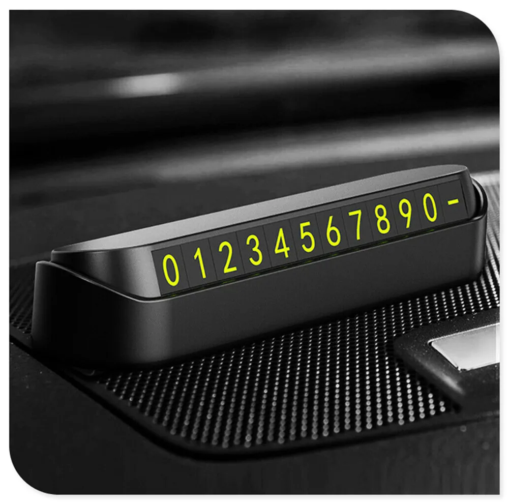 1pcs Car parking number plate phone Accessories for BMW EfficientDynamics F30 F31 E38 E90 E60 E93 F10 F20 530Li 335i