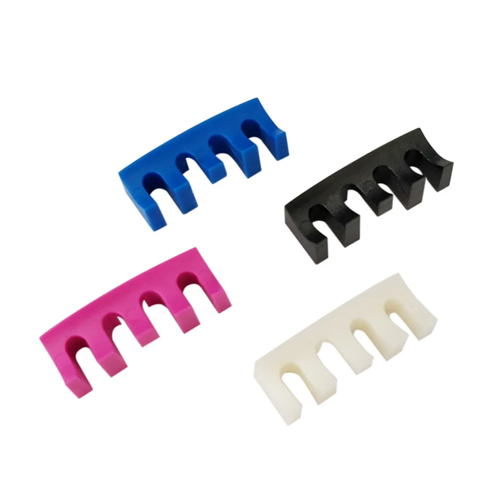 

2Pcs Badminton Racket Tension Reducer Threading Machine Tool High Pound Protector Load Spreader Attachment Blue Sturdy Plastic