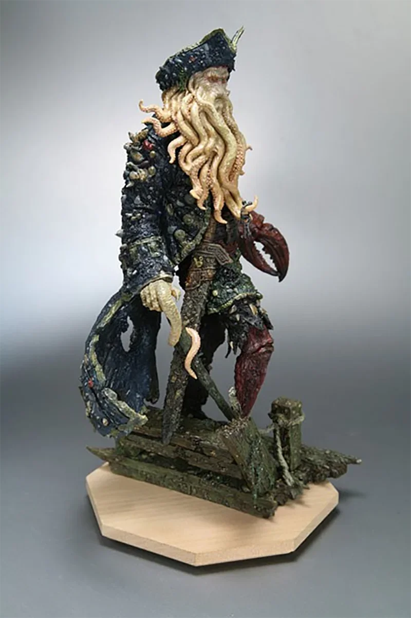 KOTOBUKIYA ARTFX Octopus Captain Davy Jones Figure Model Collectible Ornaments