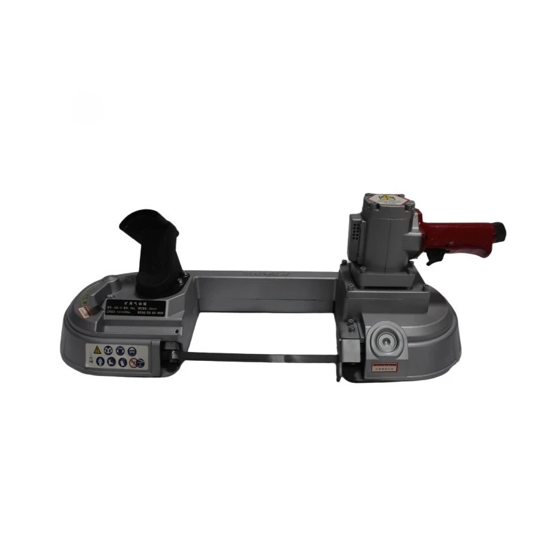 JQD-10 Mine pneumatic saw 200mm belt saw hand-held roadway rail saw coal mine explosion-proof