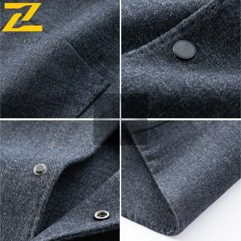 COMXZ Male Wool Vest Fashion Classics Working Cold Proof Gilet Business Casual Comfort Autumn Winter Warm Sleeveless Vests