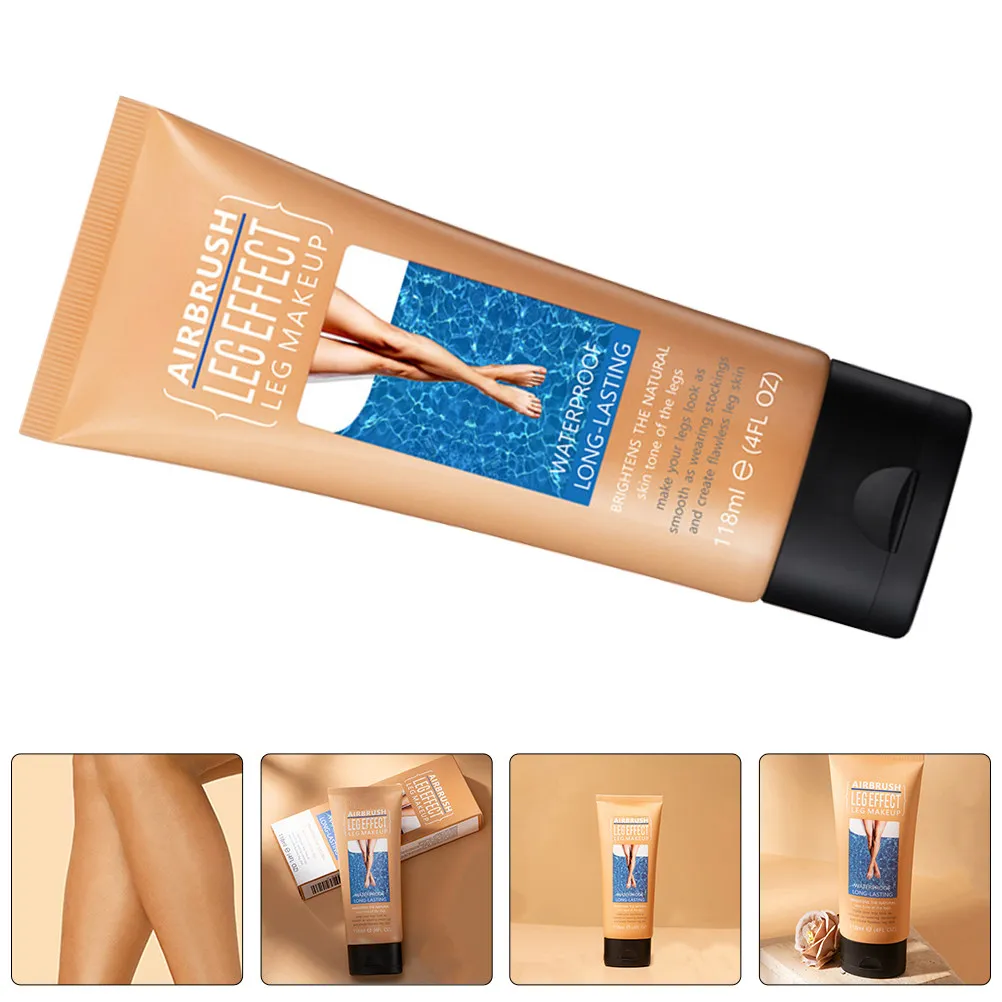 Liquid Leg Foundation Makeup Brightening Concealer Longlasting Coverage Natural Leg Makeup Foundation Color Changing