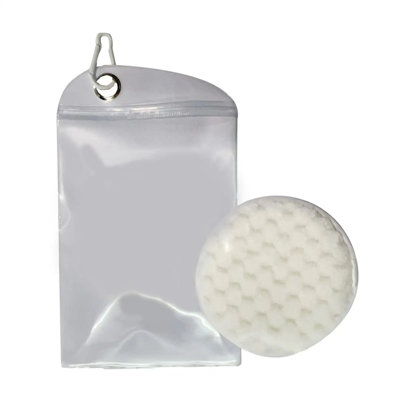 Sand Cleaning Bag with Clip Pouch for Beach Sand Cleaner for Camping Surfing
