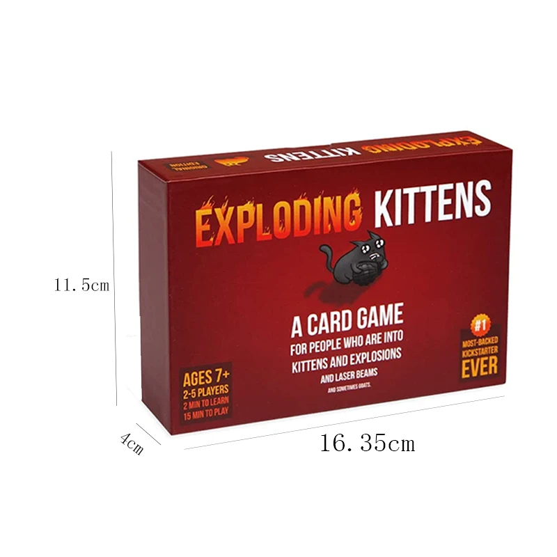 Exploding Kittens English Bomb Cat Leisure Party Game Card Games Explosion Kitten Board Game Friends Party Games