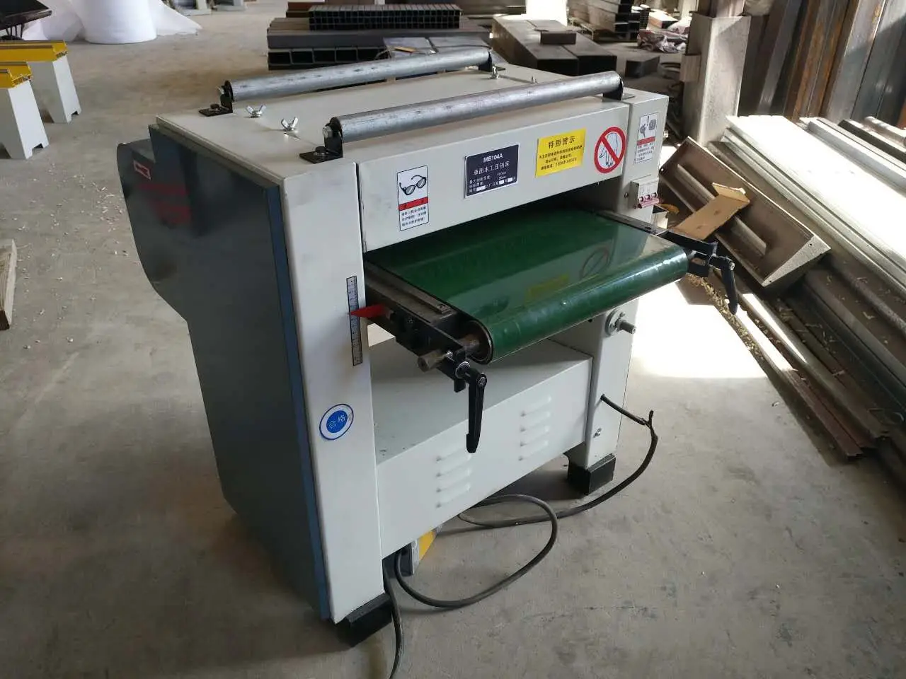 Woodworking Single Side Planer 200 300 400 Width Small Wood Planer