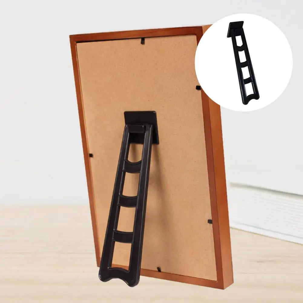 Convenient Photo Display Rack Plastic Strong Load Bearing Good Supporting Force Picture Frame Bracket Home Supply