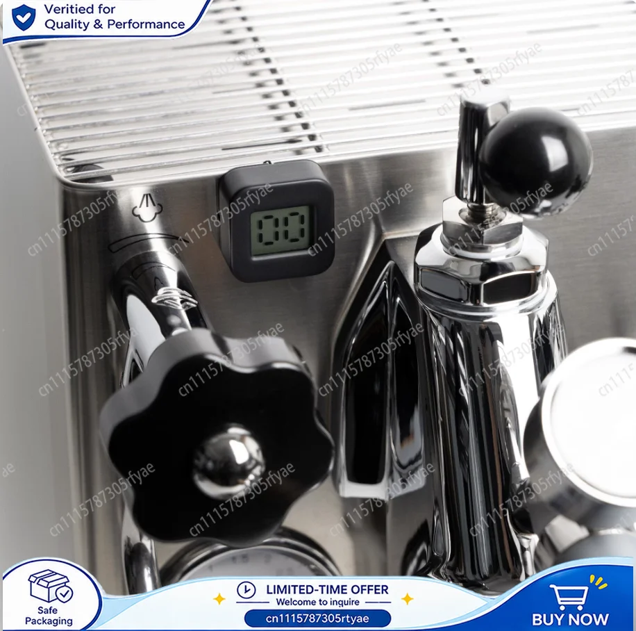 Coffee Machine Timer Magnetic Field Sensor Non Destructive Installation Shot Timer for Espresso Machine Brewing Accessories