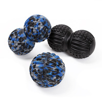 Yoga Exercise Fascia Ball Peanut Massage Ball Double Ball Shoulder Neck Sole Relaxation Ball Household Fitness Equipment