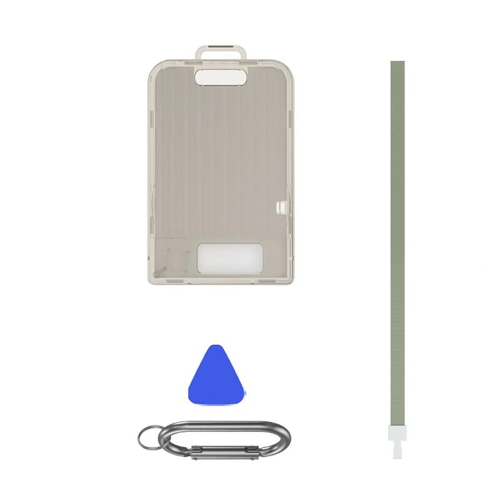 

Защитный чехол для ПК с магнитным креплением и ремешком, противоударный, с защитой от потери, жесткий корпус для диктофона PLAUD Note/Plaud Note Pro