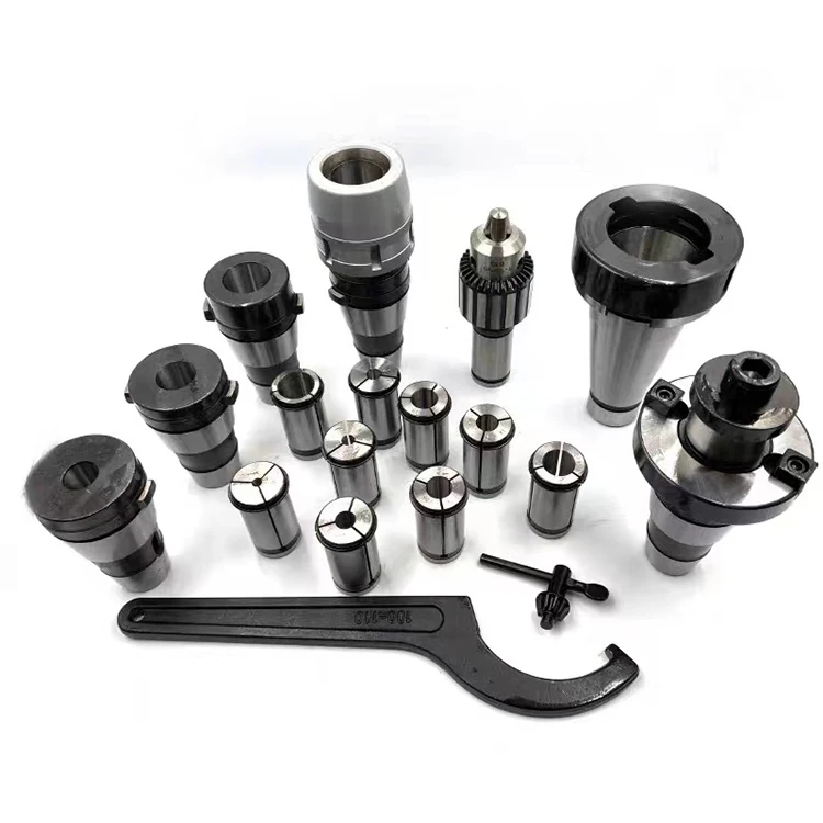 Tool holders JXT25-50 milling chuck set key type drill chucks with arbors straight collet chuck for CNC NT ISO tool holders