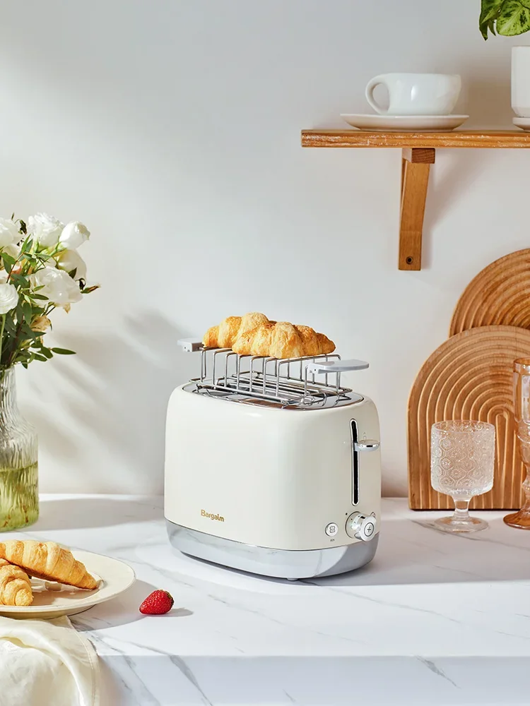220V bargaim 2 Slice Toaster Multifunctional Breakfast Machine for Home Bagel Toast Bread Maker DW
