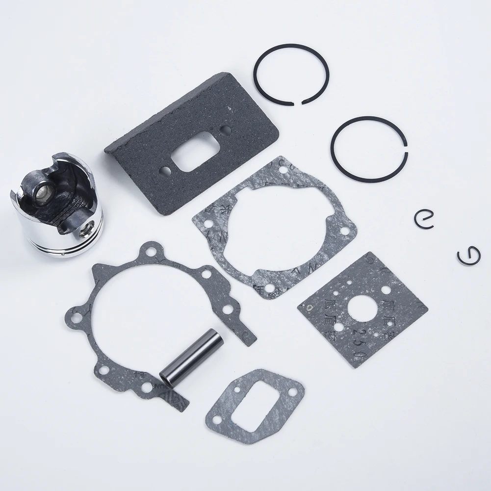 

Replacement Piston Gasket Ring Circlip Pin Ring Set Power Engine Tools For Mitsubishi TL43 Brush Cutter String Trimmer Parts